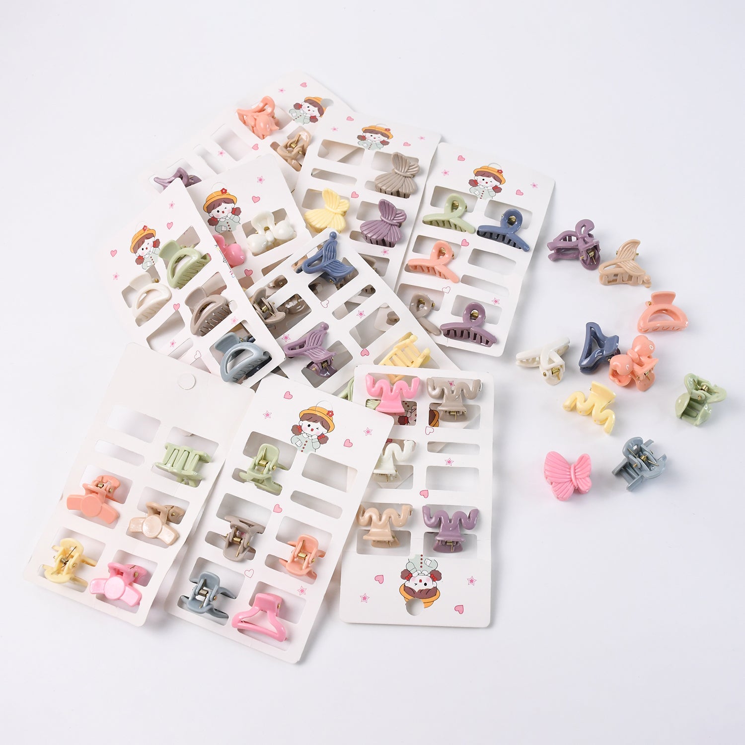 Hair Clips for Girls Kids Hair Accessories (6 Pcs Set), Hair accessories (Mix Design) Hair Clips for Girls Kids Hair Accessories (6 Pcs Set), Hair accessories (Mix Design)